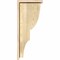 Ekena Millwork Ridgewood Rough Sawn Corbel w/Backplate, Douglas Fir, 6"W x 12"D x 28"H COR06X12X28RID01RDF - alternate 2